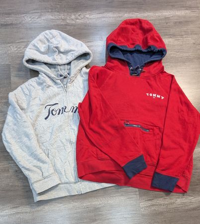 3492 - Tommy Hilfiger Sweatshirt à ¼ zip, hoodie décontracté et hoodies à zip complet