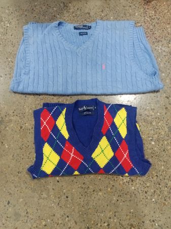 Polo Vest Sweater