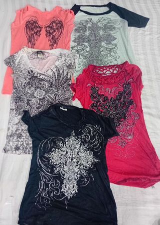 CR6338 Y2K Baby Tees