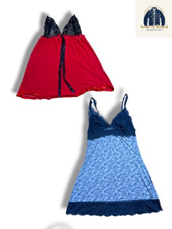 Lingerie and slip dresses