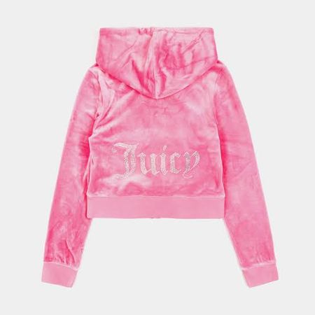 Juicy couture backprint hoodie jacket