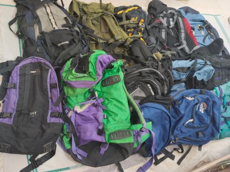 Mountain hiking bag 13 pieces