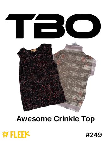 Awesome Crinkle Top       #249