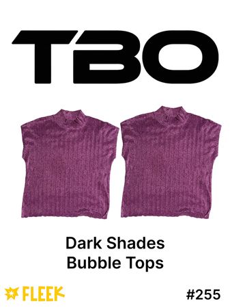 Dark Shades Bubble Top      #255