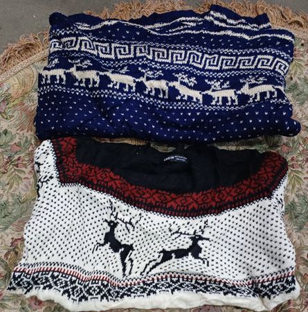 Animal printed sweater