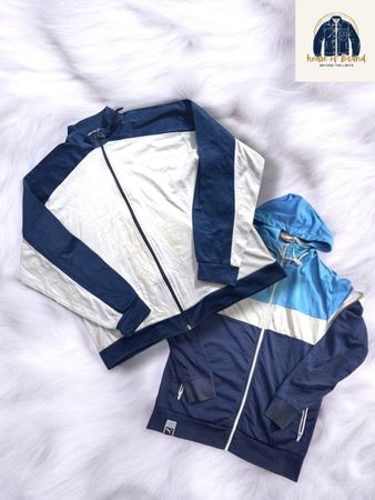 Reebok adidas puma track jackets