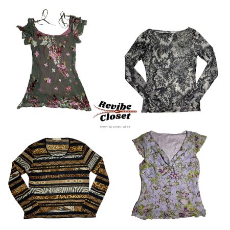 Y2K NYC IT Girl Mix Tops RC-026