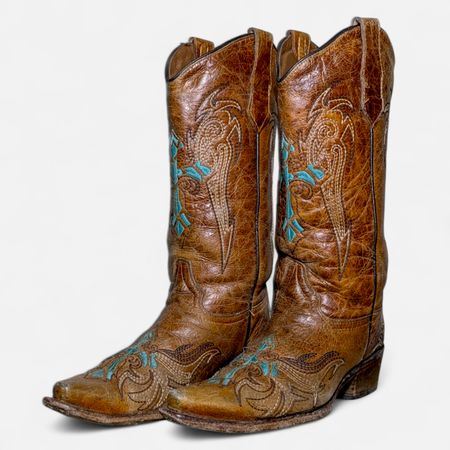 SA#404 Stivali da Cowboy Vintage • Con i migliori marchi