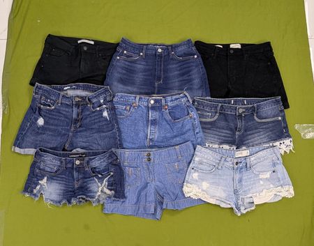 Denim Mini Shorts