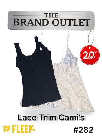 Lace Trim Cami’s       #283