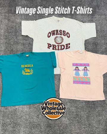 Blank Single-Stitch T-Shirts - e1 (03/02)