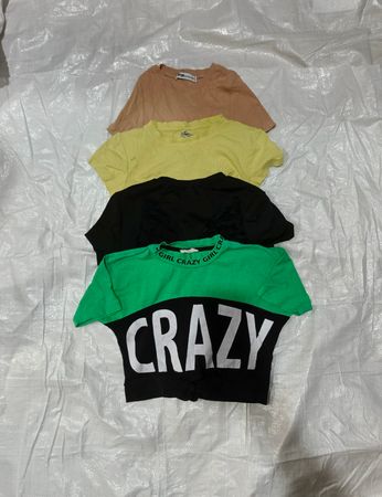 Y2kクロップトップス