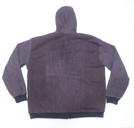 CR1207 Upcycled Workwear Zip Hoodie