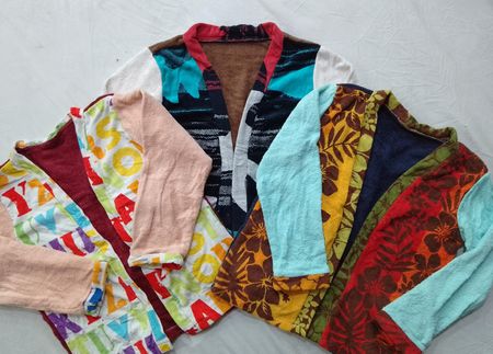 CR6343 Upcycle Towel Jackets