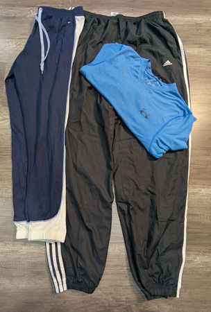 3534 - Under Armour, Tommy Hilfiger, Adidas Long Sleeves T-Shirts,¼ Zip , Trousers