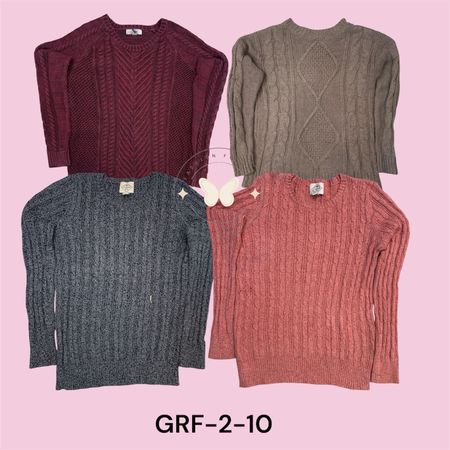 Strickpullover aus Wollmix – Alltags-Essential (GRF-2-10)