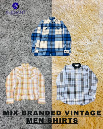 Mix Branded Vintage Men Shirts - EVM0757