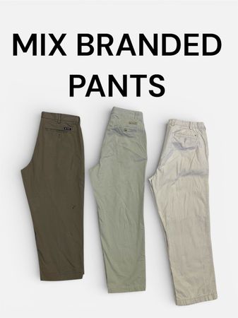Mix branded pants