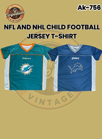Nfl NHL Kinder Fußballtrikot T-Shirt Ak-756
