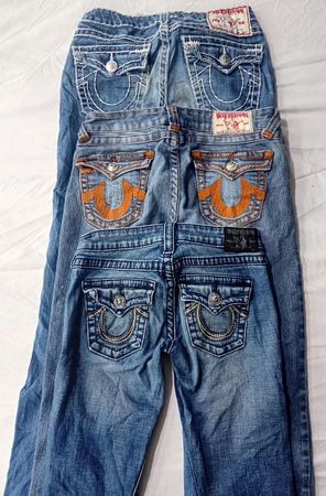 CR6359 True Religion Ladies Flare & Straight Jeans