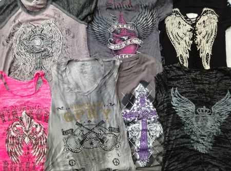 CR6362 Y2K Baby Tees