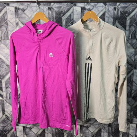 AV-0869 Adidas Sweatshirts à fermeture éclair 1/4