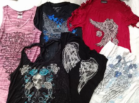 CR6363 Y2K Baby Tees