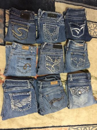 VIGOSS AND OTHER BRAND JEANS (10)