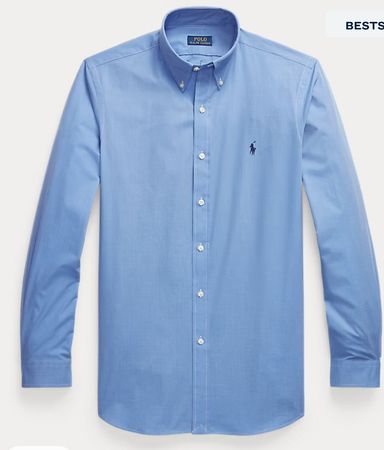 markierte Button-Up-Baumwollhemden