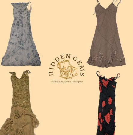 Y2K mixed floral dresses(HG-063)