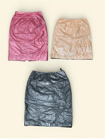 Tv 18 leather skirts 6P