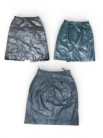 Tv 19 Leder Röcke 6P