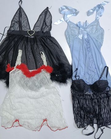 Y2K Net Cami Tops 13 Pcs (RV # 212)