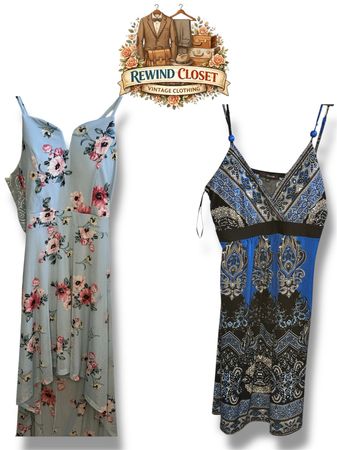 Y2K vintage style dresses