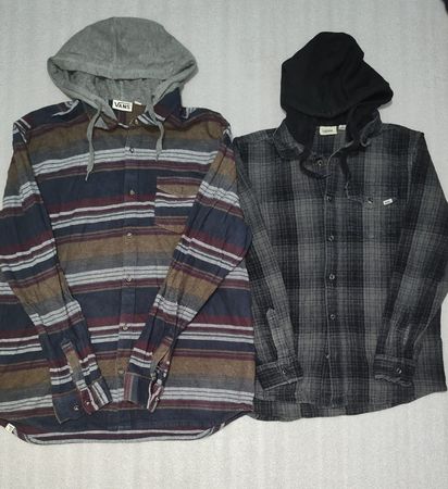 #02 Vans flannel hoodies shirts