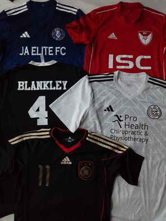 CR6383 T-Shirts de Football Vintage