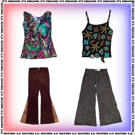 Crochet Top, Skirts, Graphic Tops, Long Coats, Pants, WaistCoats (SS-1924)