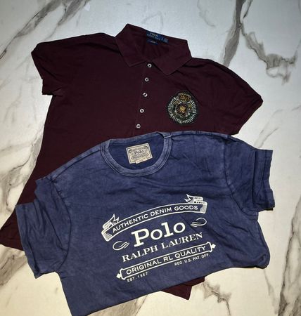Authentic polo Ralph Lauren t-shirt 10 Pcs bundle VH-008