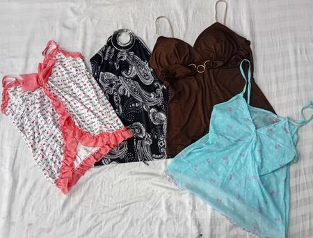 CR6387 Y2K Cami Tops