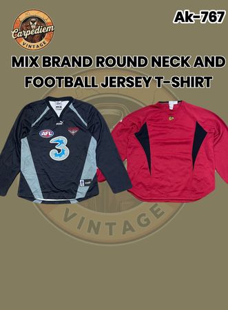 Mix brand RoundNeck And football Jersey T-shirt Ak-767