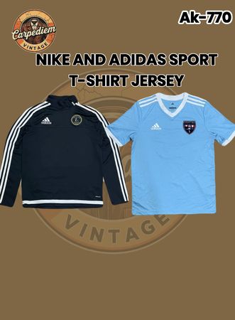 Nike And Adidas Sport Jersey T-shirt Ak-770