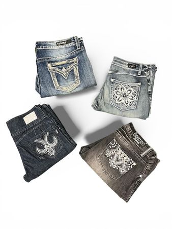 Tv 23 Embroidered Jeans 6P