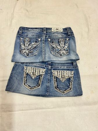 Miss me True religion Rockrevival Mini Skirts