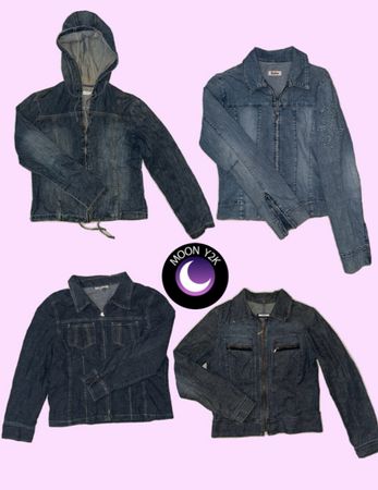 Y2K 00s Denim Jackets (M-1120)