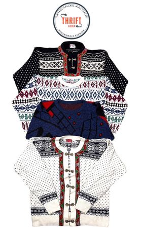 T2521 Printed Y2k Sweaters