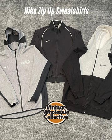 Nike Zip up Sweatshirts - (04/02)