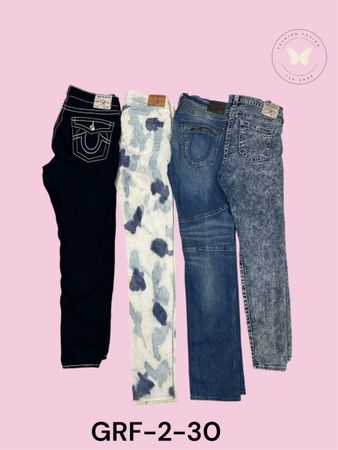 Jeans super skinny bleu Halle pour femmes True Religion (GRF-2-30)