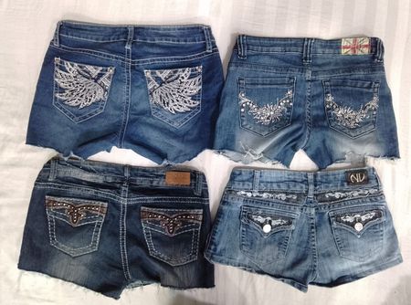 CR6392 Y2K Shorts