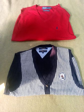 Mix Branded Vest Sweater