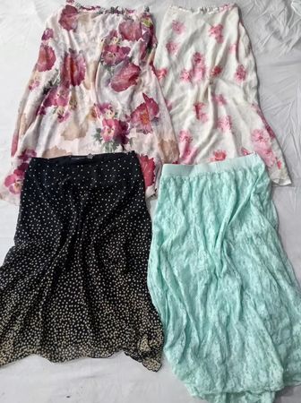 CR6397 Y2K Poly Skirts